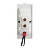 Lauritz Knudsen enCurve 16A 1-Way Switch with Indicator 1M | White
