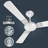 Havells Enticer Art 1400mm Ceiling Fan (Pearl White Chrome)