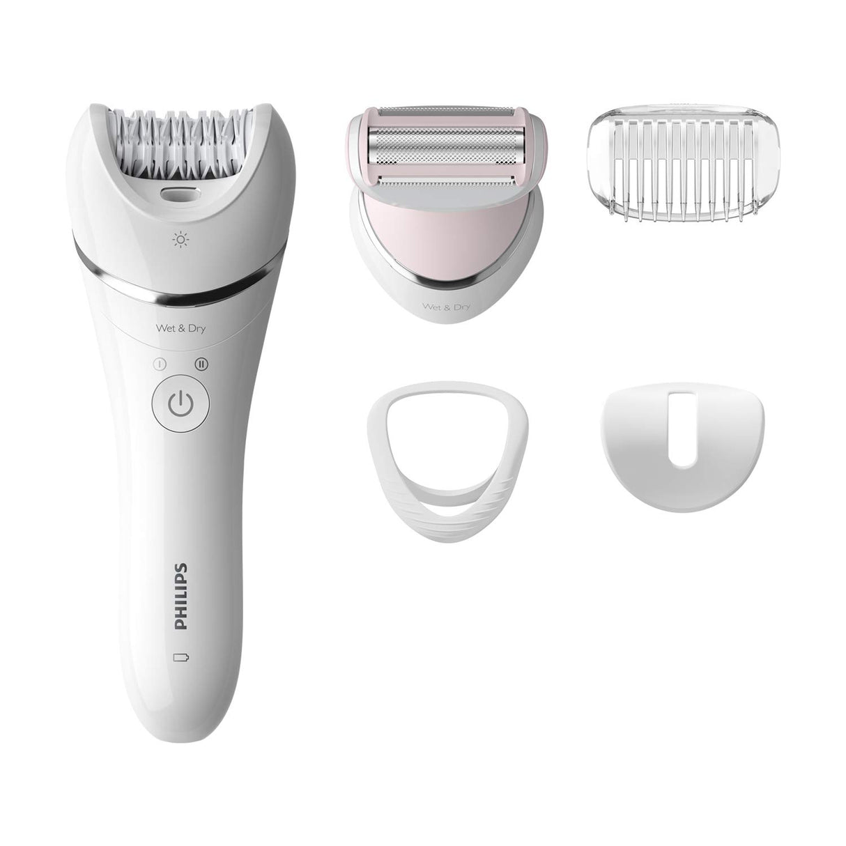 Philips Satinelle Advanced Epilator, Electric Hair Removal, Cordless Wet & Dry Use