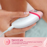 Philips BRE235/00 Corded Epilator for gentle hair removal (White/Pink)