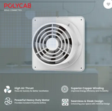 Polycab Freshobreeze 150 mm Exhaust Fan  (White)