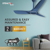 Havells 1200Mm Stealth Air Bldc Motor Ceiling Fan (Indigo Blue)