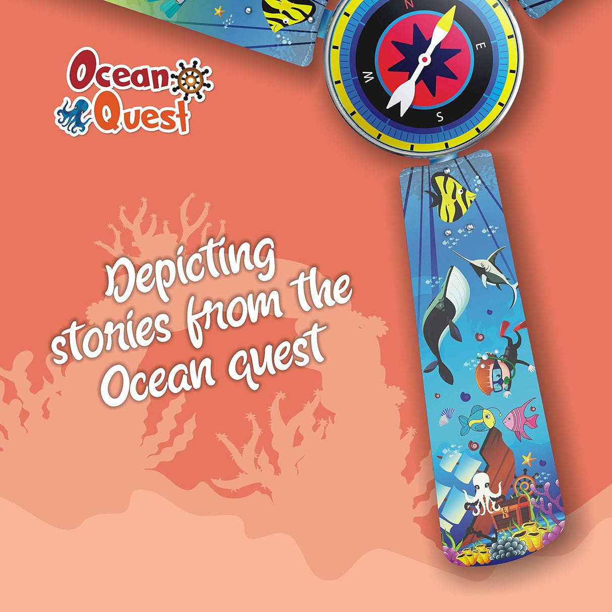 Havells Ocean Quest 1200mm Ocean Kids Ceiling Fan (Multi Ocean Quest)