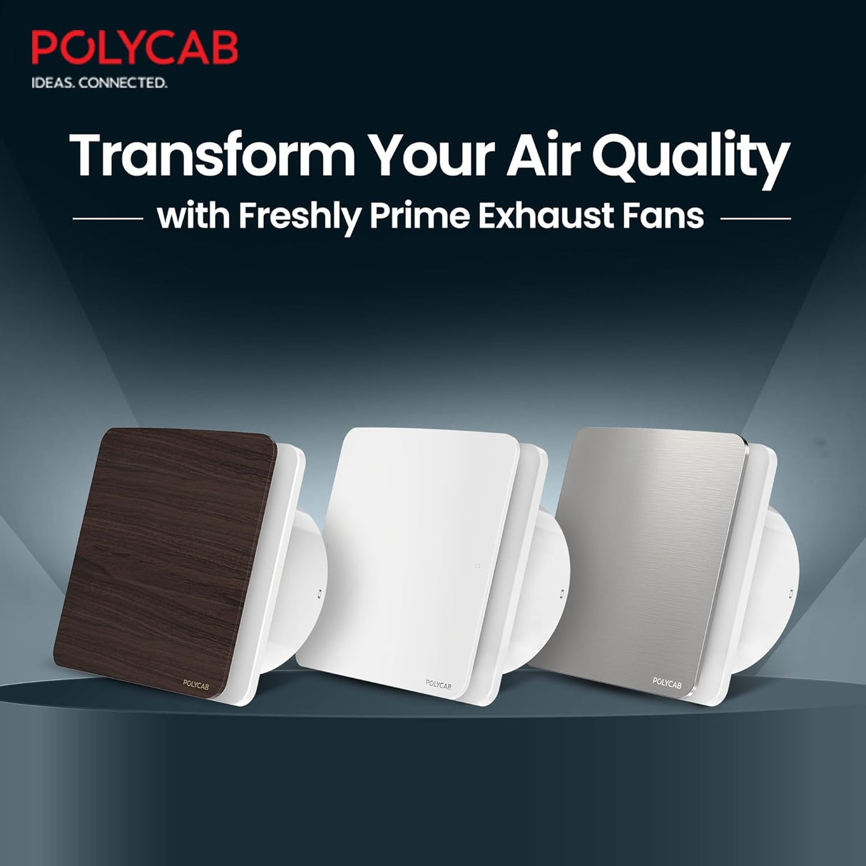 Polycab Freshly Prime 150mm Exhaust fan (White)