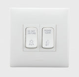 Legrand Mylinc 2 Module Cover Plate White