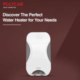 Polycab Eliana 5 litre Electric Instant Geyser (White Grey)