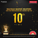 RACOLD CDR DLX 10 LITRE HORIZONTAL WATER GEYSER ( White)