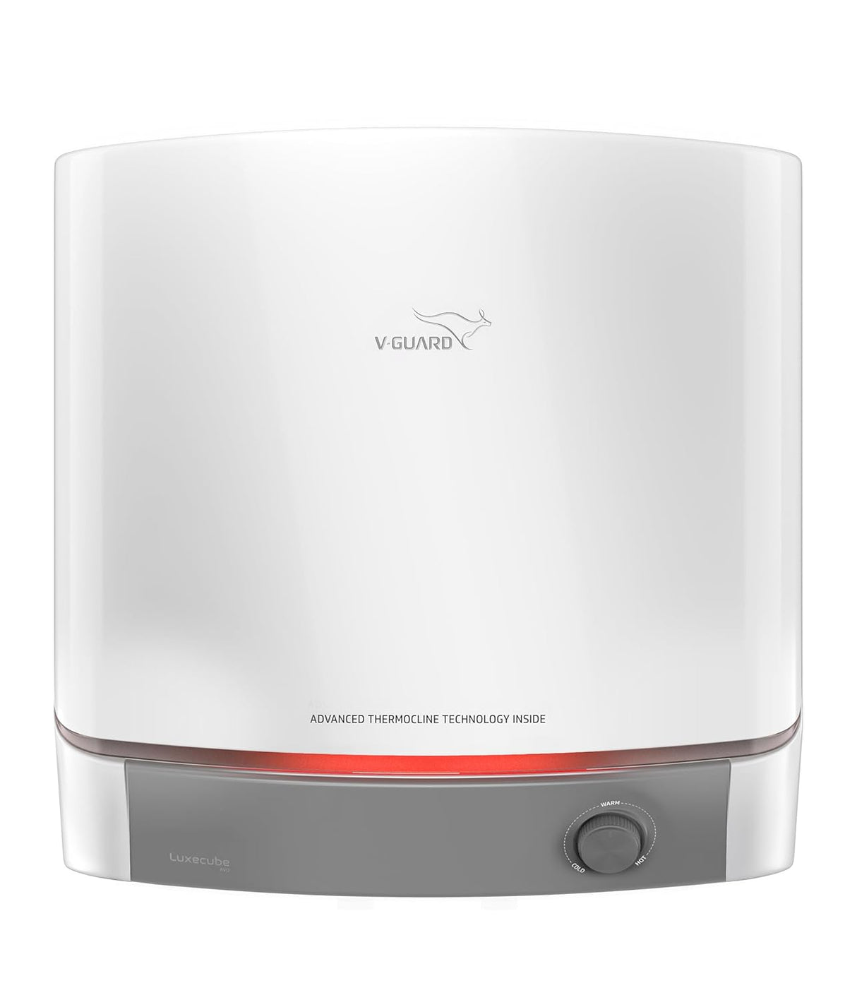 V-Guard Luxecube Avo Geyser 15 Ltr Water Heater (white)
