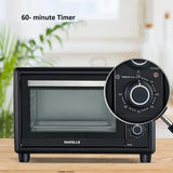 Havells 16T BL 1200W Oven Toaster Grill | OTG | 6 Heating Modes (Black)