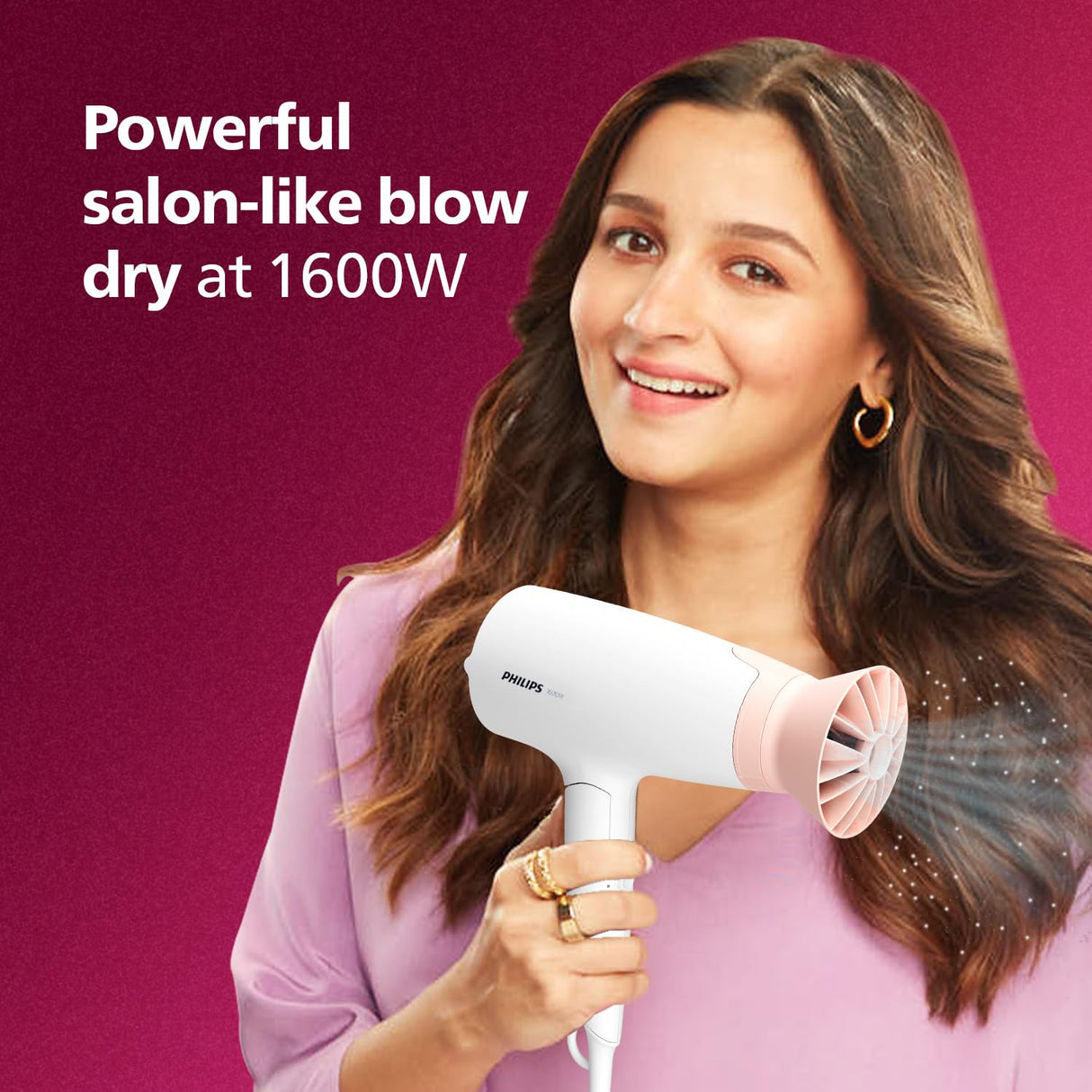 Philips Hair Dryer BHD308/30 1600W Thermoprotect AirFlower