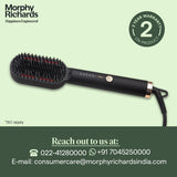 Morphy Richards Estella Hair Straightener Brush (Black)