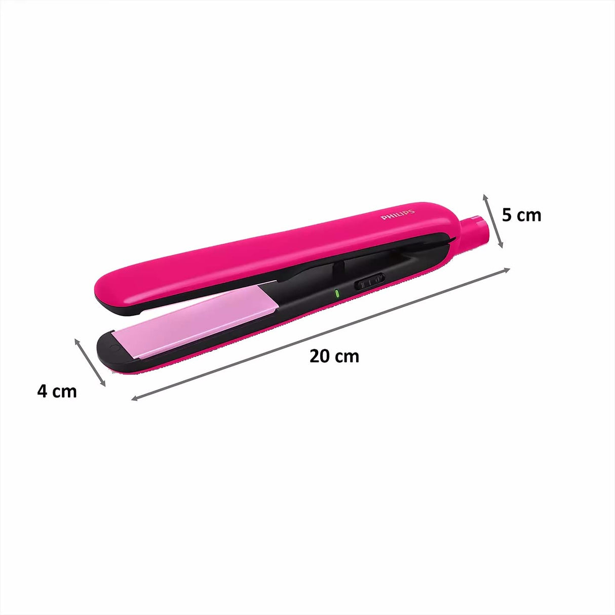 PHILIPS BHS393/00 Hair Straightener with Silk Protect Technology - Pink