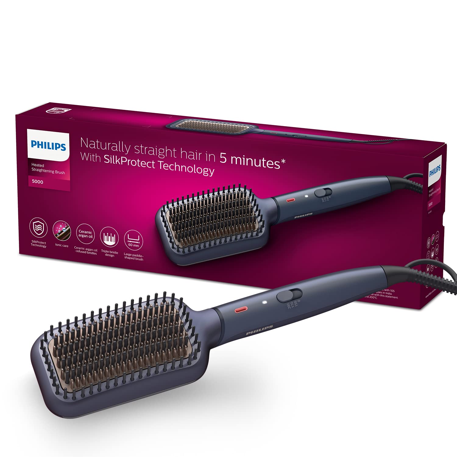 Philips heating brush hotsell