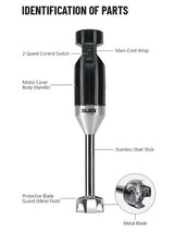 Sujata Blendcraft Hand Blender 180 Watts (Black)