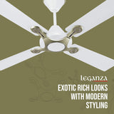 Havells Leganza 4 Blade 1200mm Ceiling Fan (White)