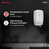 Havells Carlo 5 Litre Instant Water Heater Geyser (White)