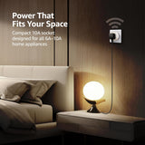 Havells 10A Smart Wi-Fi Socket with Voice Control & Energy Monitoring (White)
