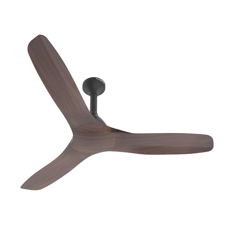 Crompton Silent Pro Fluido Wave 1200 mm Ceiling Fan (Sheesham Wood)
