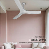 Crompton Silent Pro Fluido Wave 1200 mm Ceiling Fan (Fog Grey)
