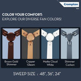 Crompton Surebreeze Optimus 1200mm Ceiling Fan (Copper Gleam)