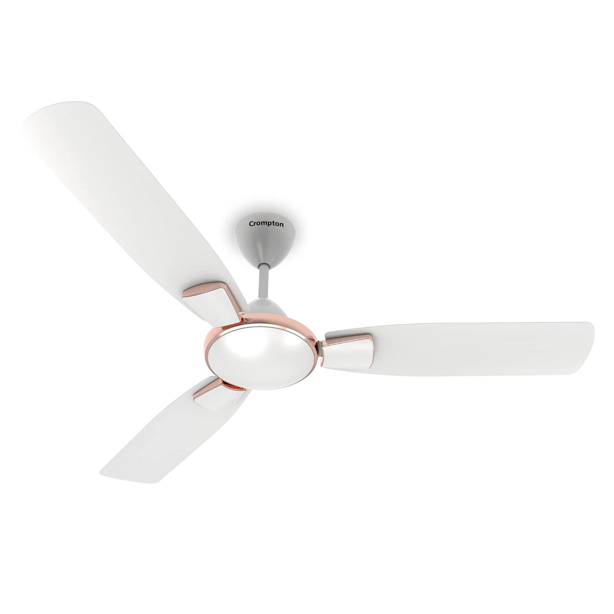 Crompton Toro 1200mm High Speed | 1-Star Rated Ceiling Fan (Silver Magic White)