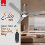 Havells 1200mm Elio Prime BLDC Ceiling Fan (Slate Mist))