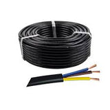 Polycab 0.5 Sqmm 3 Core FRLF Flexible Cable 100m - Black