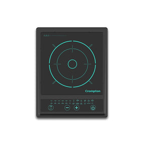 Crompton brand electric cooktop on a white background