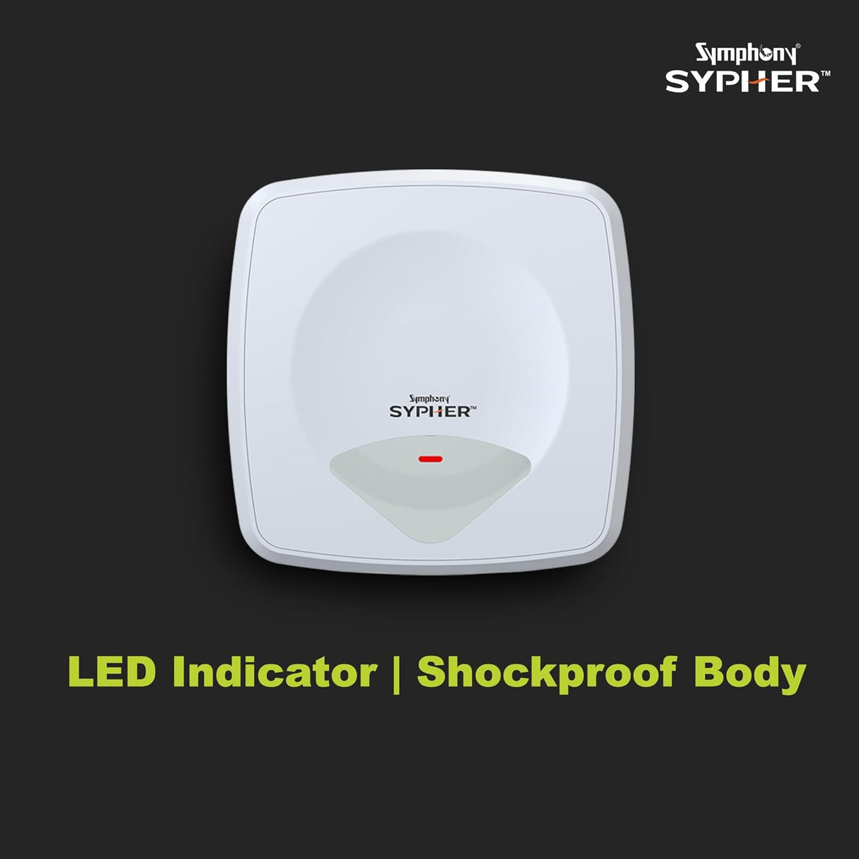 Symphony Sypher 15 Litre Storage Water Geyser