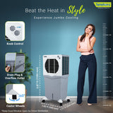 Symphony Jumbo 95XL+ Desert Air Cooler (White)