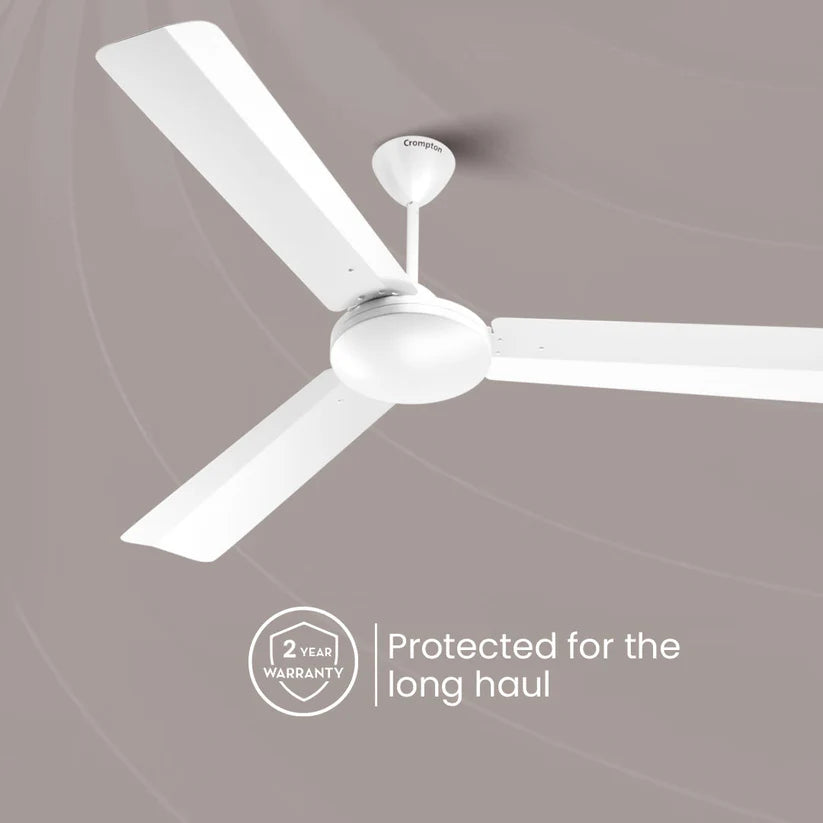 Crompton Jura Prime Anti Dust 1200mm Ceiling Fan (Conch Cream)