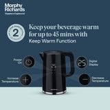 Morphy Richards Windsor Series 1.7 Litre Digital Electric Kettle| Black