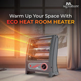 RR Signature Ecoheat Quartz Room Heater 800 Watt (Black)