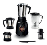 Bosch Truemixx Bold 600W 4 Jar Juicer Mixer Grinder (Black)