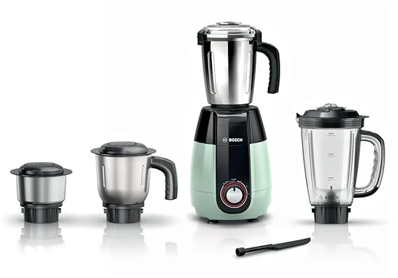 Bosch TrueMixx 1000W MGM8842PIN 4Jar Mixer Grinder (Green)