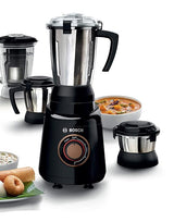 Bosch Truemixx Bold 600W 4 Jar Juicer Mixer Grinder (Black)