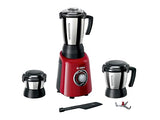 Bosch Truemixx Radiance 600W 3 Jar Mixer Grinder (Red)