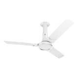 White ceiling fan on a white background
