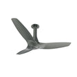 Ceiling fan with three blades on a white background