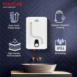 Polycab Regalia 15 Litre Storage Water Heater Geyser | White