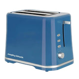 Morphy Richards 800 Watt AT 205 Pop Up Toaster (Blue)