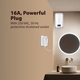 Havells Plastic 16A 30mA PRCD Plug Top (White)