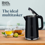 Morphy Richards Windsor Series 1.7 Litre Digital Electric Kettle| Black