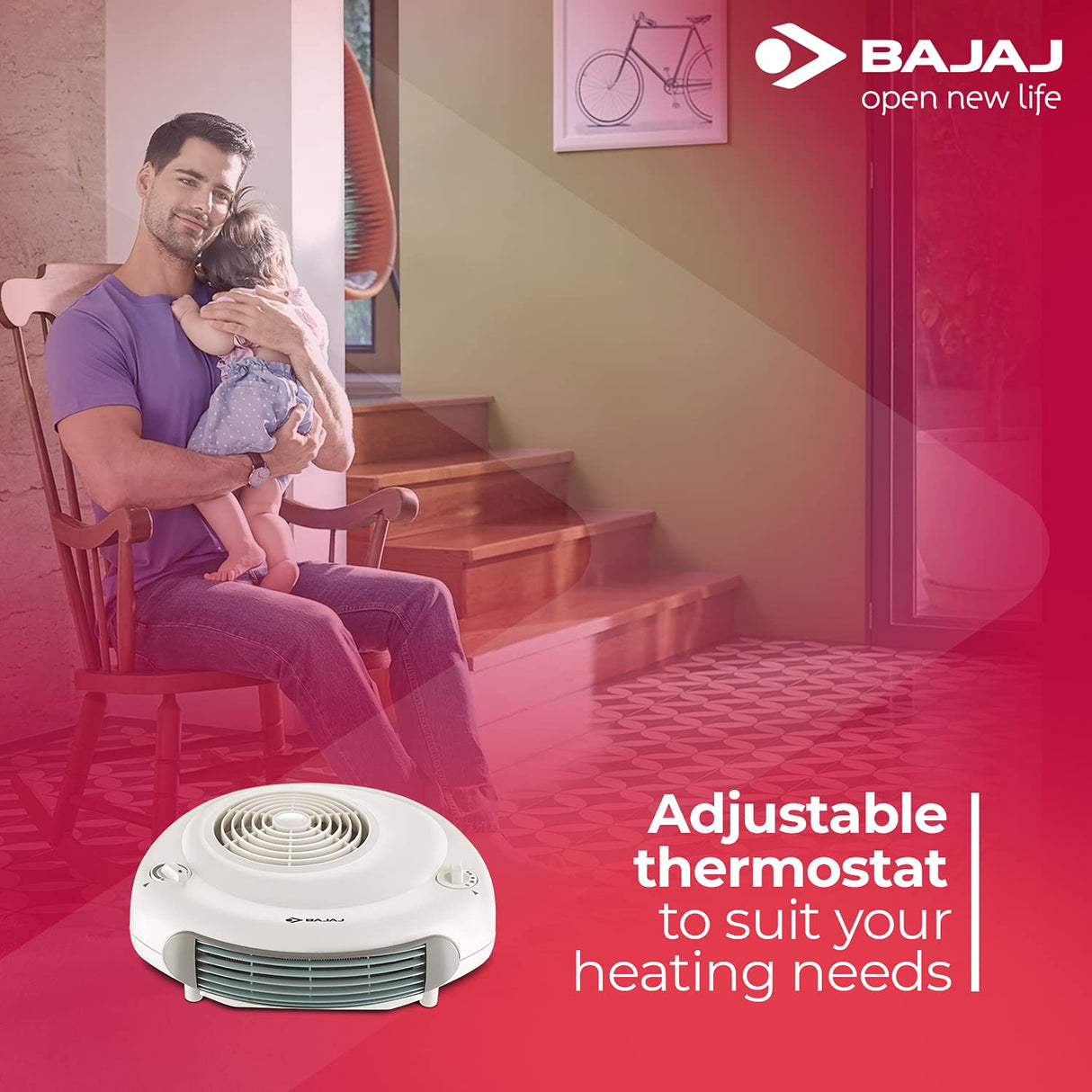 Bajaj Electric RX 11 2000Watt Heat Convector (White)