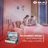 Bajaj Deluxe 2000 Watts ISI Approved Halogen Room Heater
