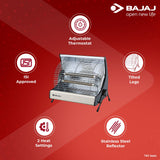 Bajaj Deluxe 2000 Watts ISI Approved Halogen Room Heater