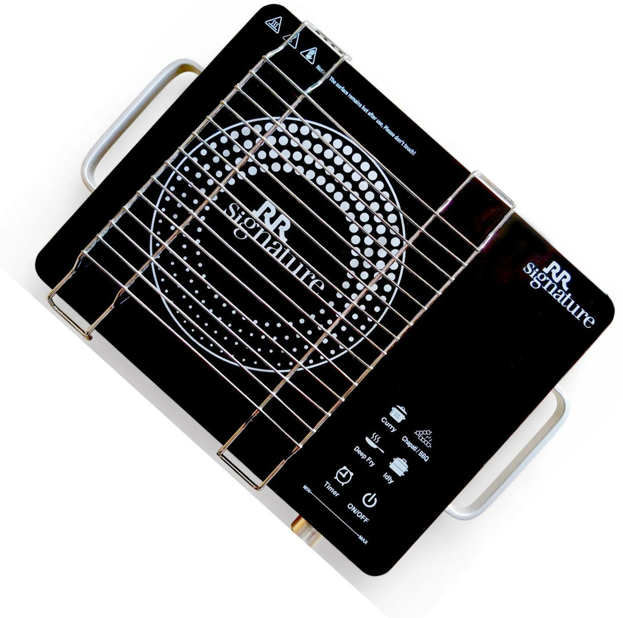 RR Signature 2200 Watts Infrared Cooktop with Touch Panel (Black)