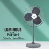 RR Signature Farrari 500mm Pedestal fan (Grey)