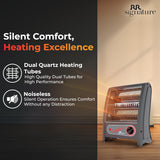 RR Signature Ecoheat Quartz Room Heater 800 Watt (Black)