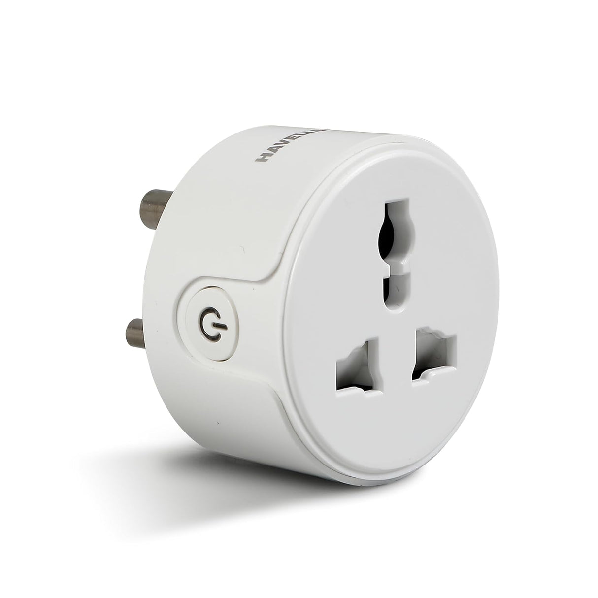 Havells 10A Smart Wi-Fi Socket with Voice Control & Energy Monitoring (White)